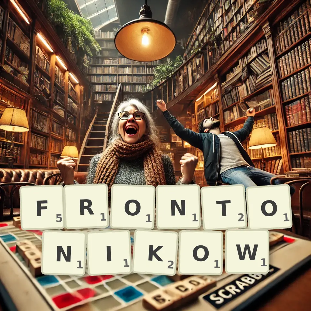 Słowa z liter FRONTONIKÓW