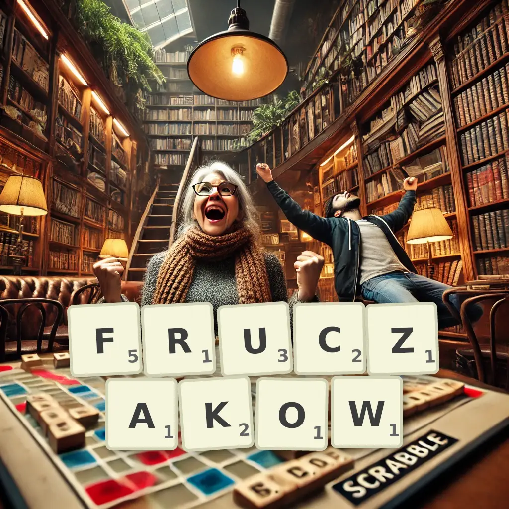 Słowa z liter FRUCZAKÓW