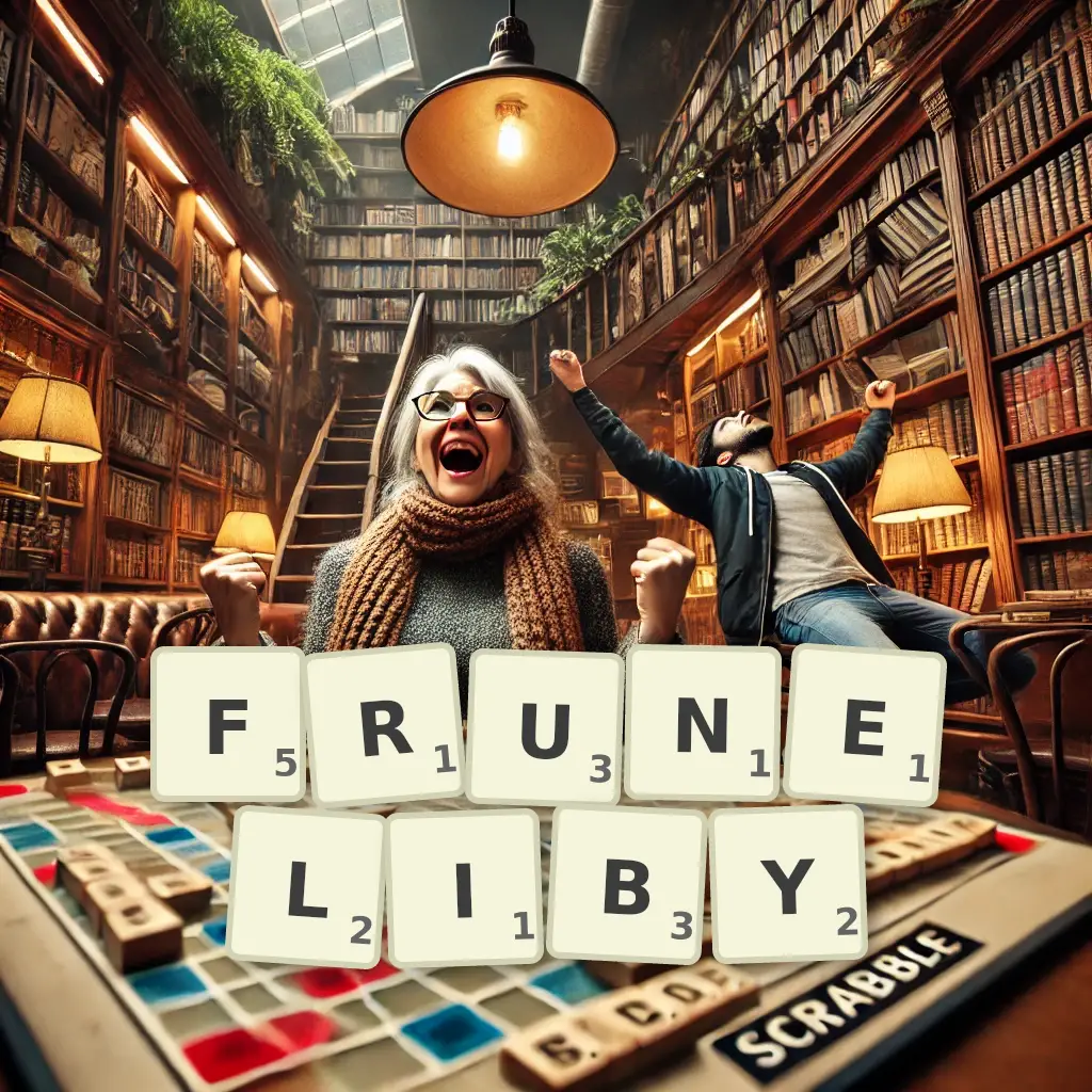 Słowa z liter FRUNĘLIBY
