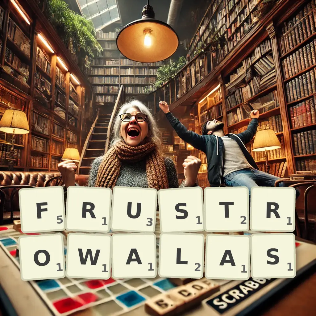 Słowa z liter FRUSTROWAŁAŚ