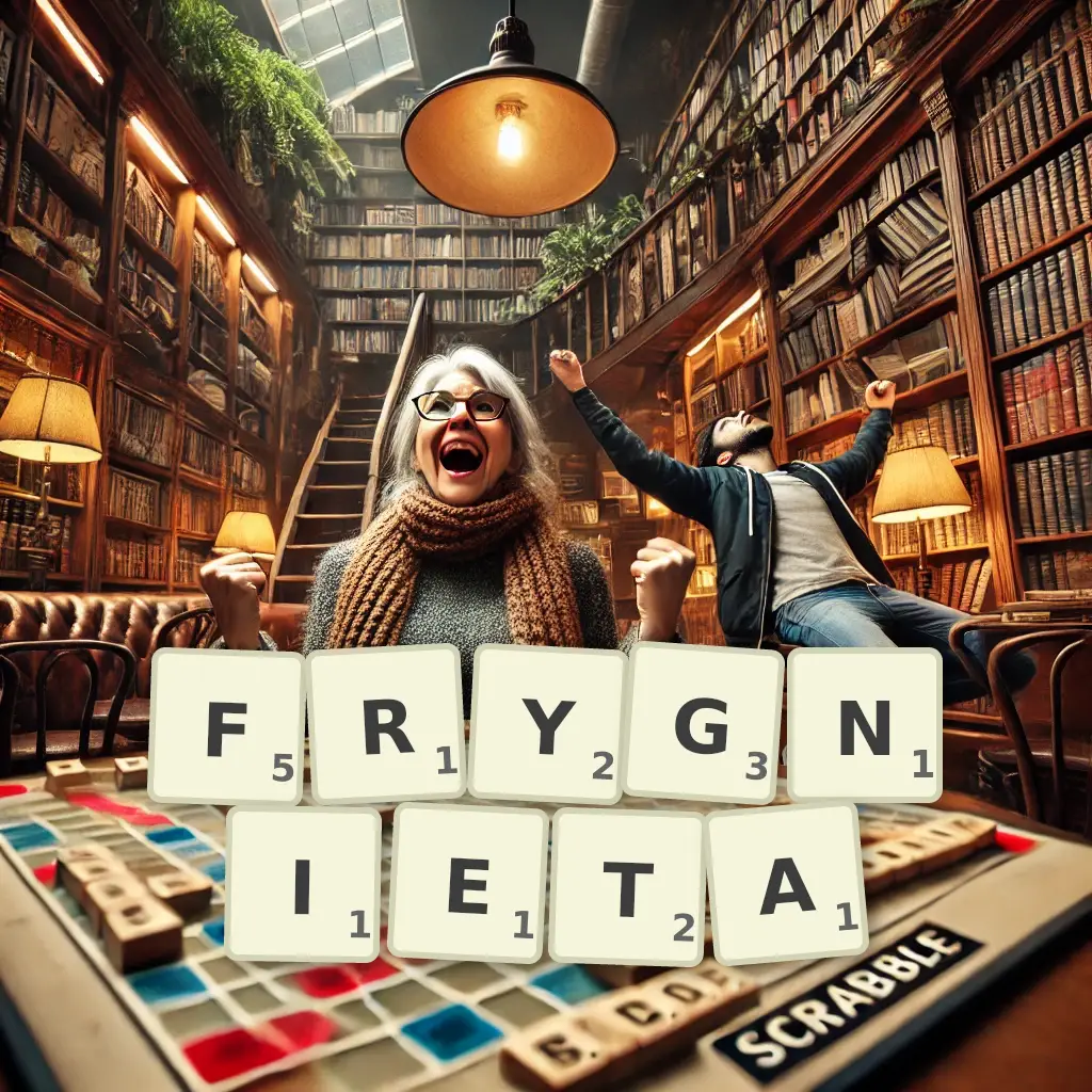 Słowa z liter FRYGNIĘTA