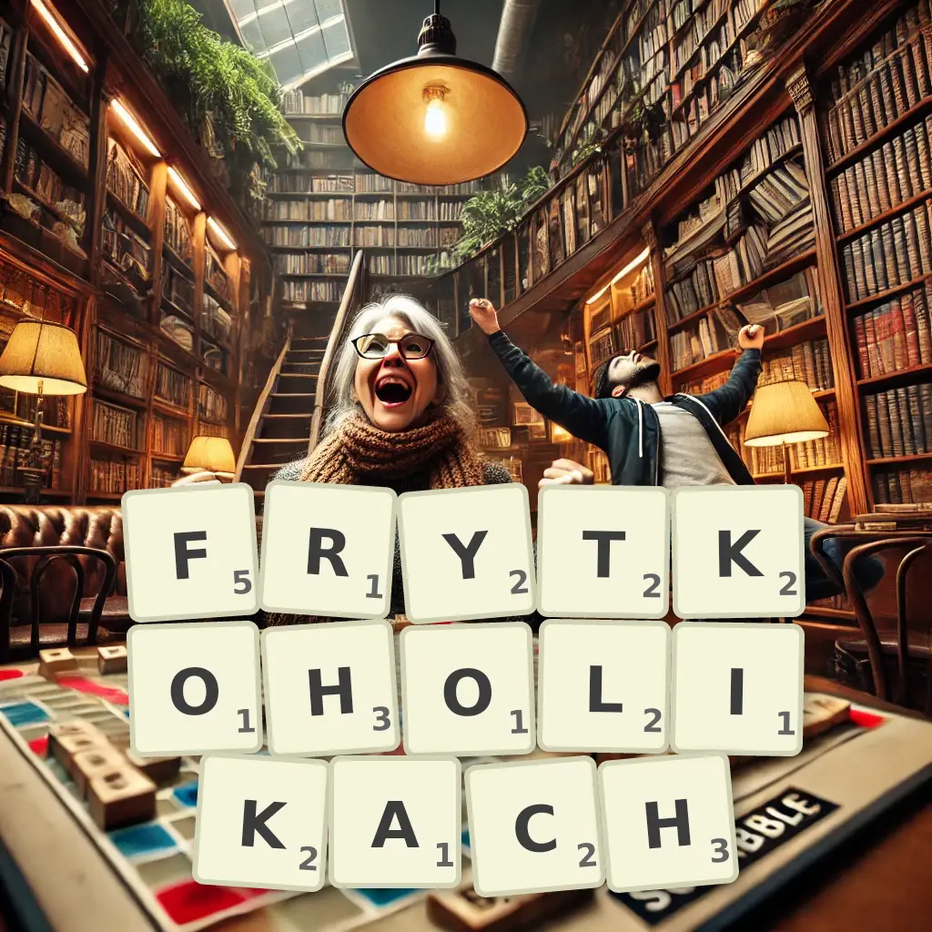 Słowa z liter FRYTKOHOLIKACH