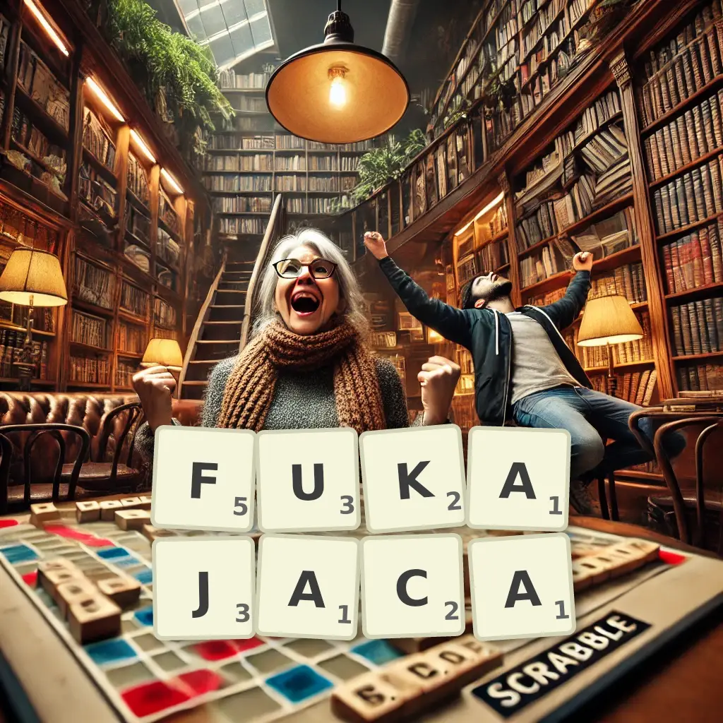 Słowa z liter FUKAJĄCĄ