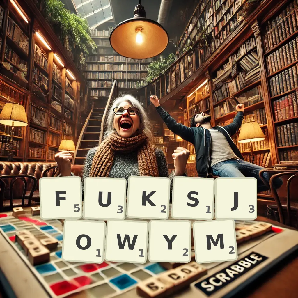 Słowa z liter FUKSJOWYM