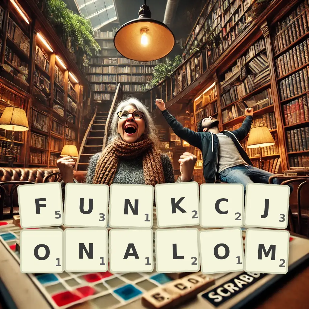 Słowa z liter FUNKCJONAŁOM
