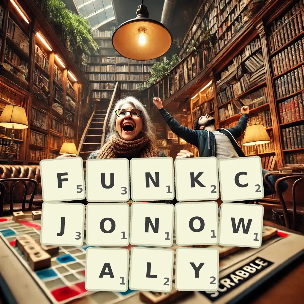 Słowa z liter FUNKCJONOWAŁY