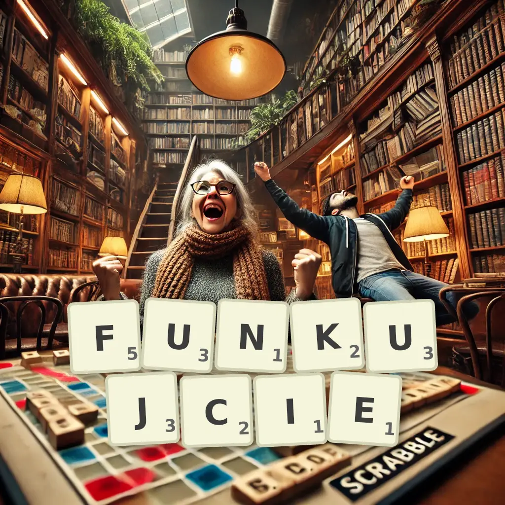 Słowa z liter FUNKUJCIE