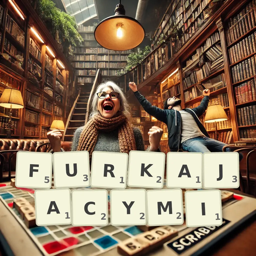 Słowa z liter FURKAJĄCYMI