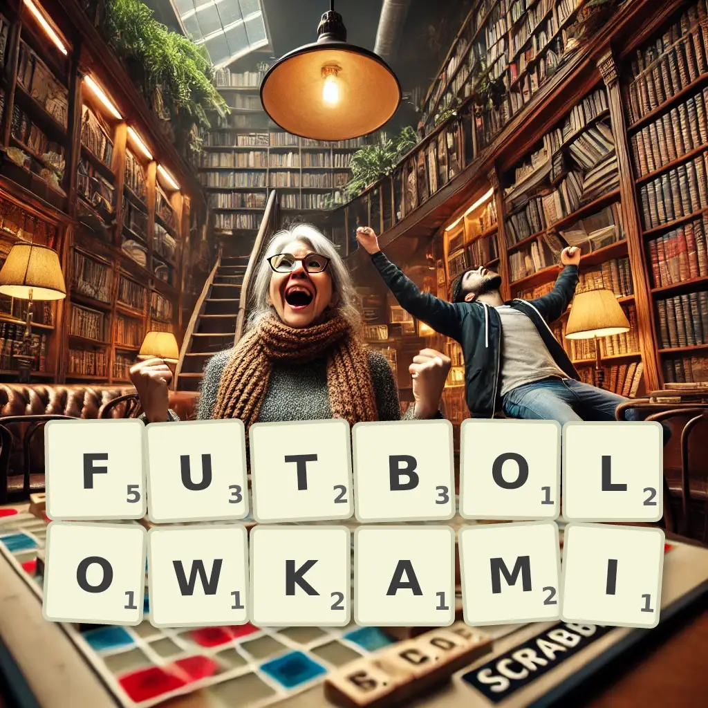 Słowa z liter FUTBOLÓWKAMI
