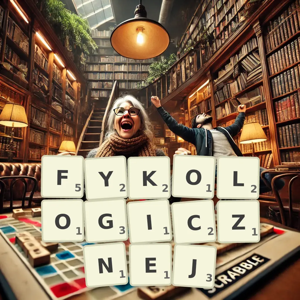 Słowa z liter FYKOLOGICZNEJ