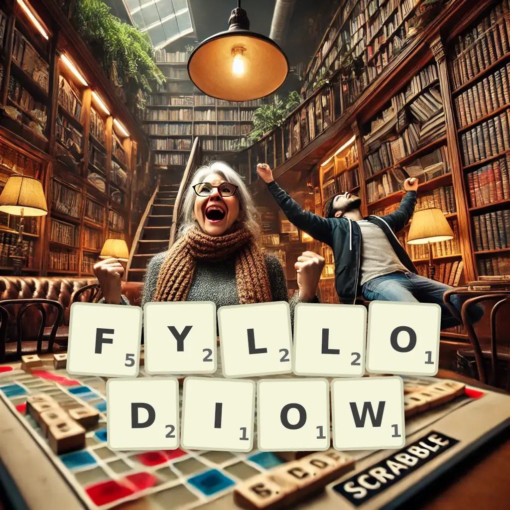 Słowa z liter FYLLODIÓW