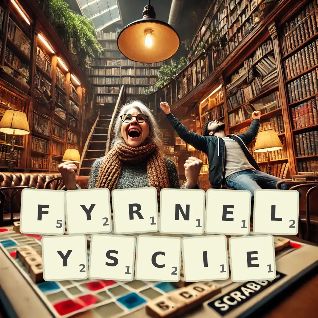 Słowa z liter FYRNĘŁYŚCIE