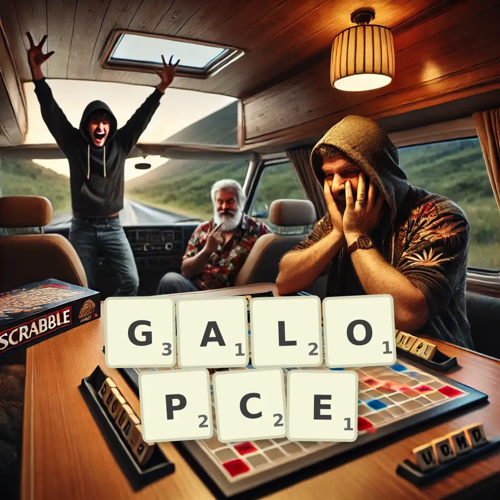 Słowa z liter GALOPCE