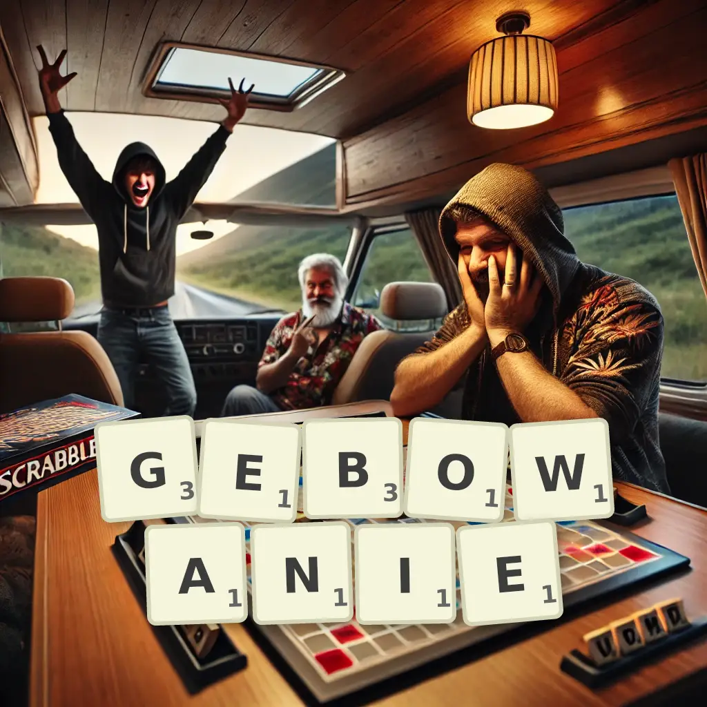 Słowa z liter GĘBOWANIE