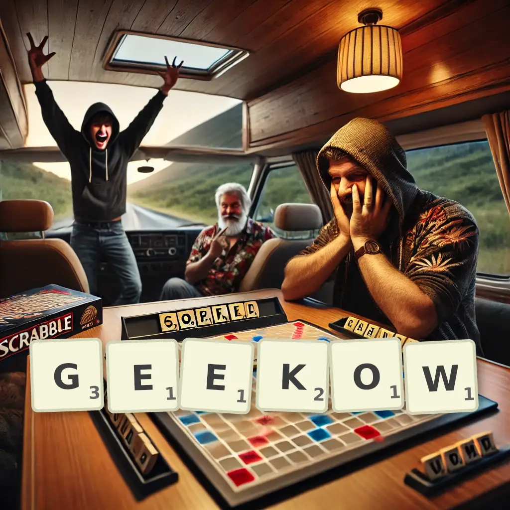 Słowa z liter GEEKÓW