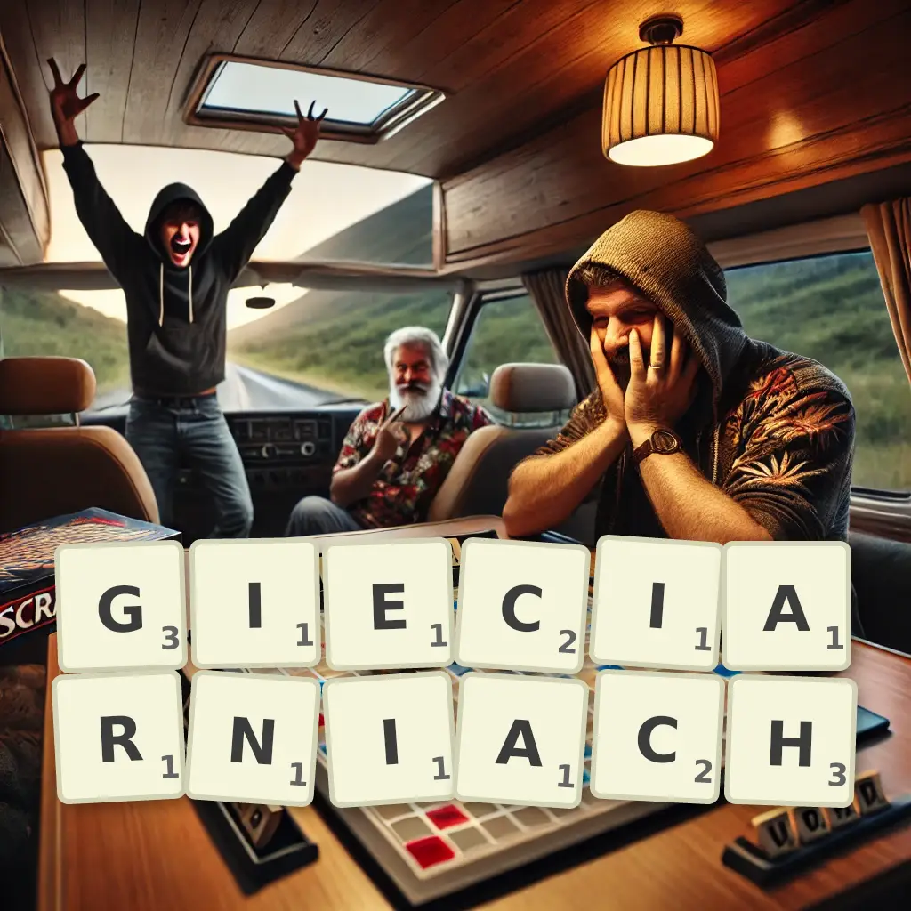 Słowa z liter GIĘCIARNIACH