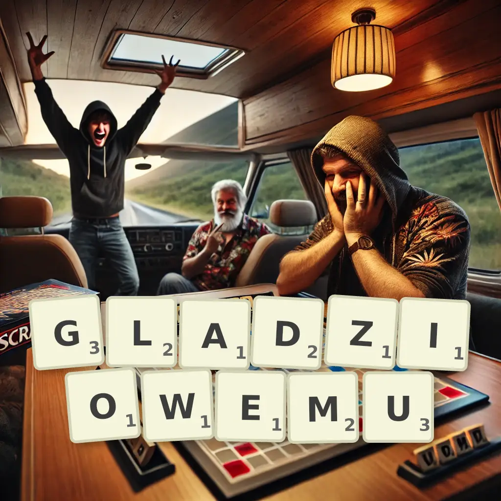Słowa z liter GŁADZIOWEMU