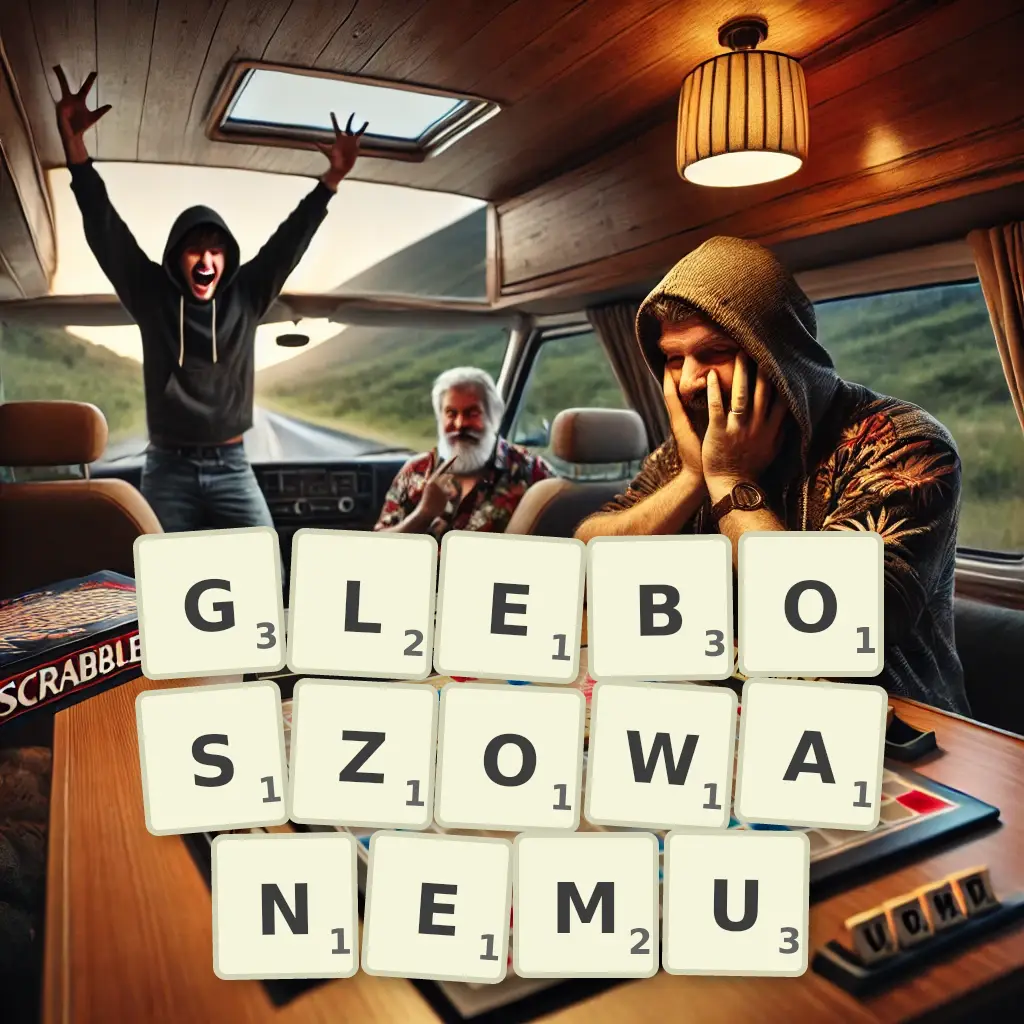Słowa z liter GŁĘBOSZOWANEMU
