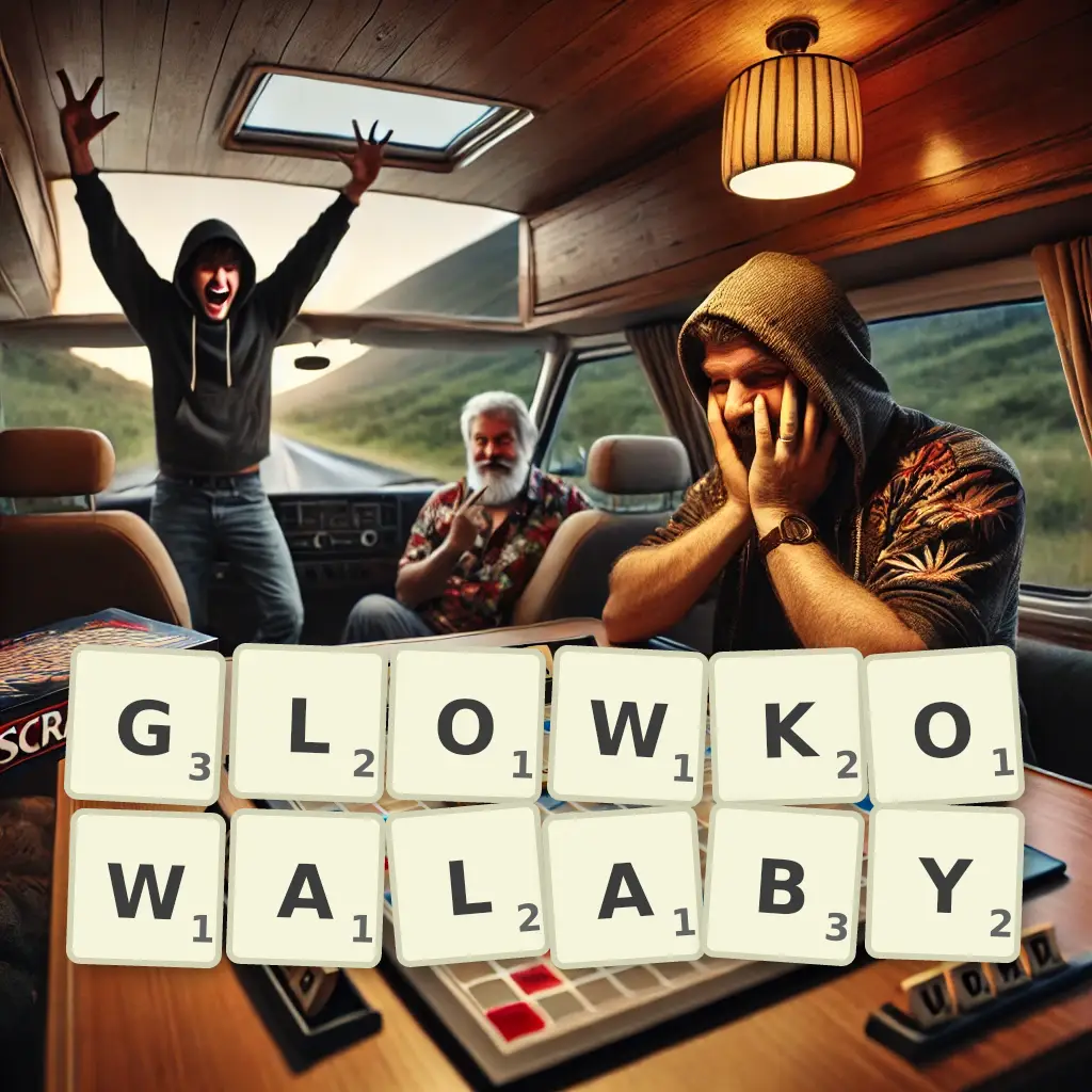 Słowa z liter GŁÓWKOWAŁABY