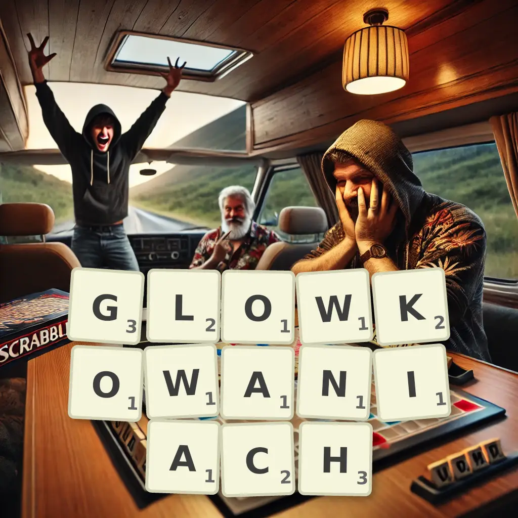Słowa z liter GŁÓWKOWANIACH