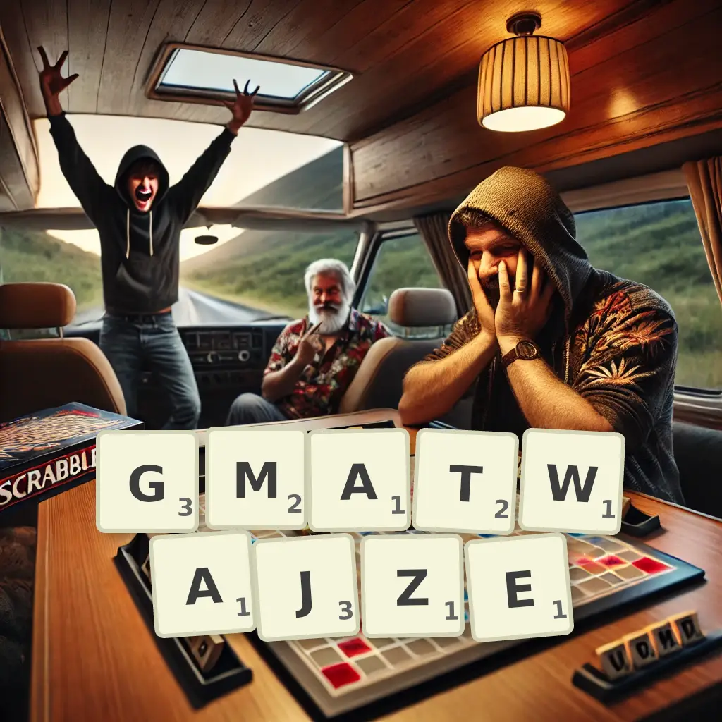 Słowa z liter GMATWAJŻE