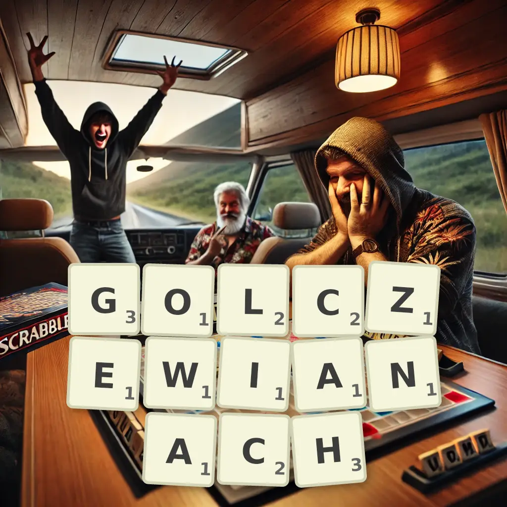 Słowa z liter GOLCZEWIANACH