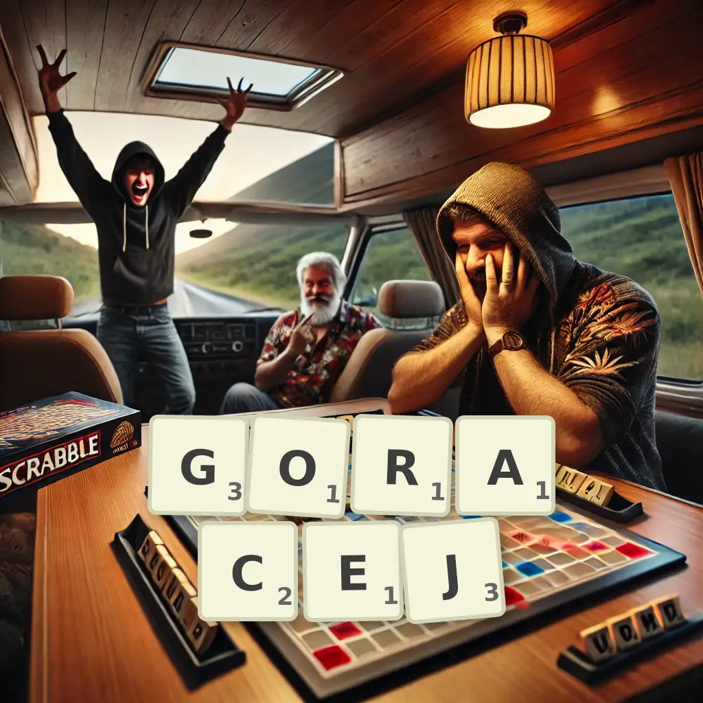 Słowa z liter GORĄCEJ