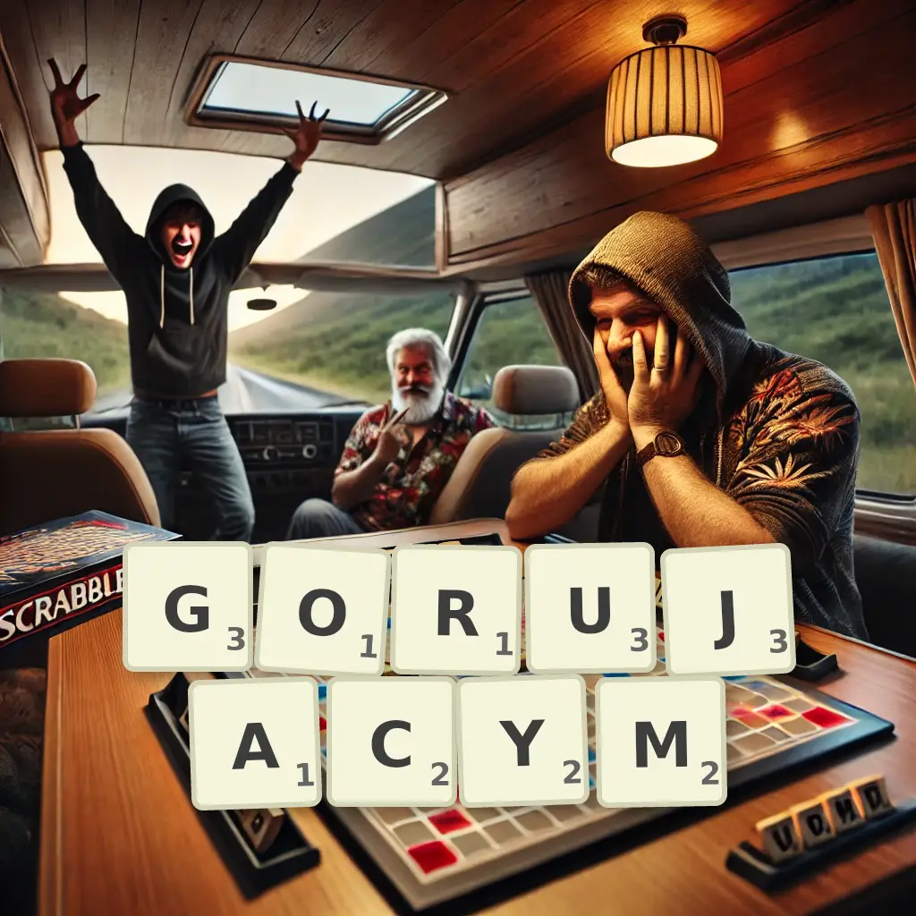 Słowa z liter GÓRUJĄCYM