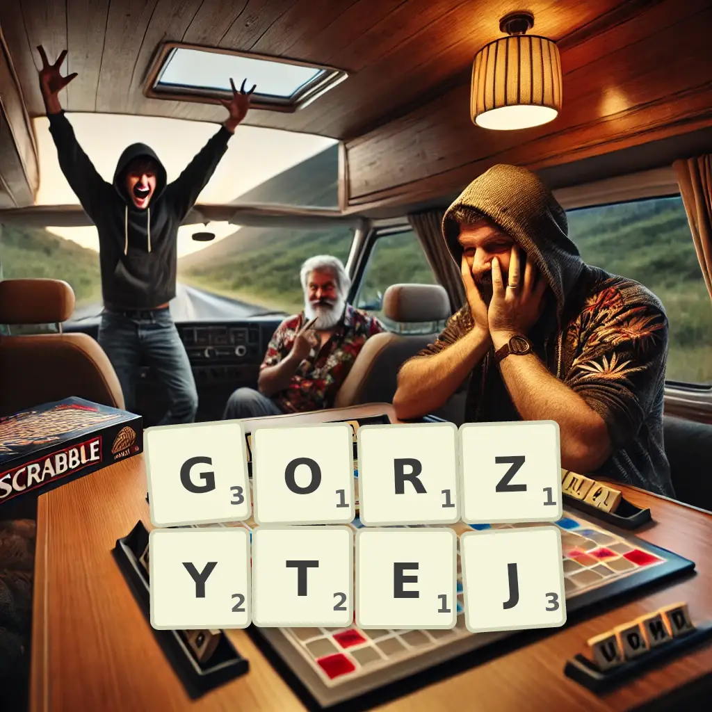 Słowa z liter GÓRZYTEJ