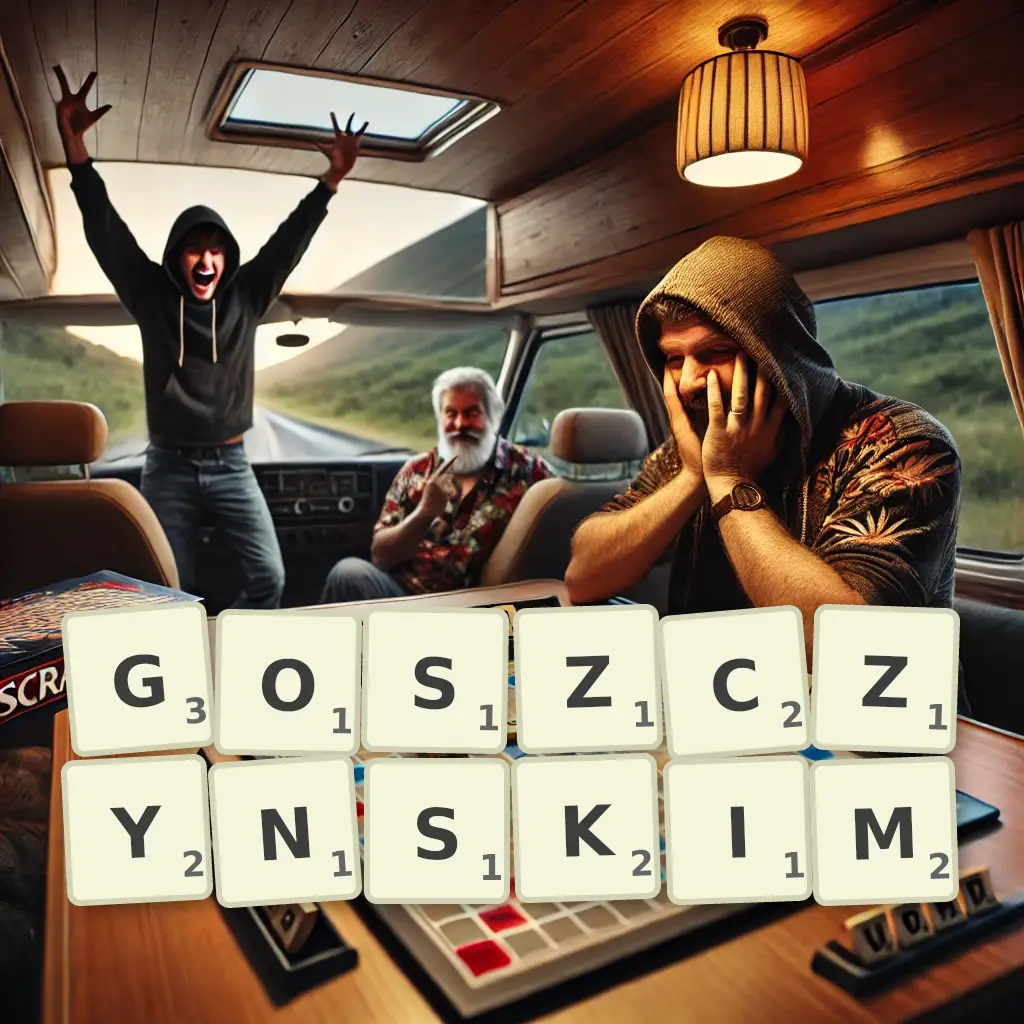 Słowa z liter GOSZCZYŃSKIM
