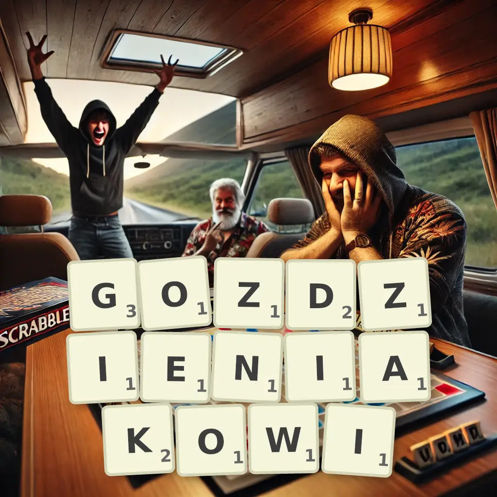 Słowa z liter GOŹDZIENIAKOWI