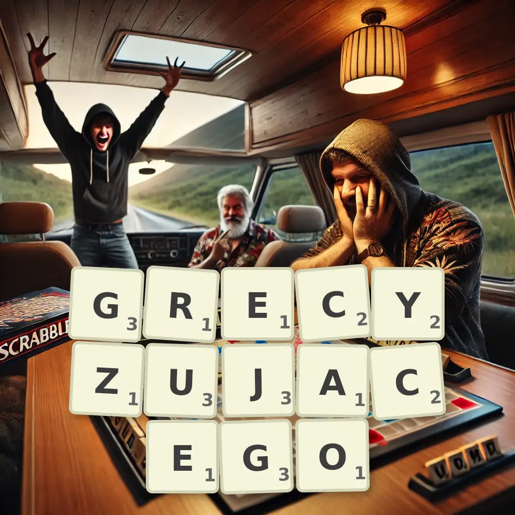 Słowa z liter GRECYZUJĄCEGO