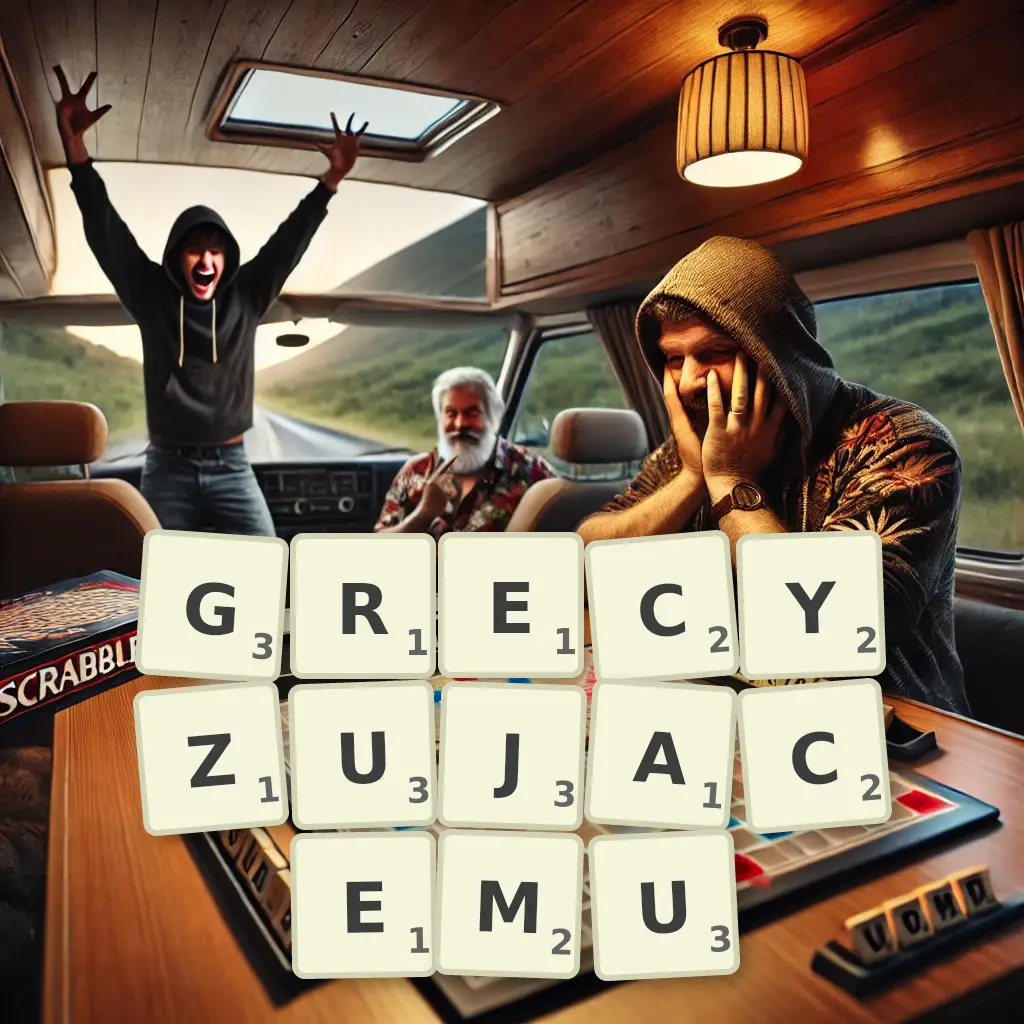 Słowa z liter GRECYZUJĄCEMU