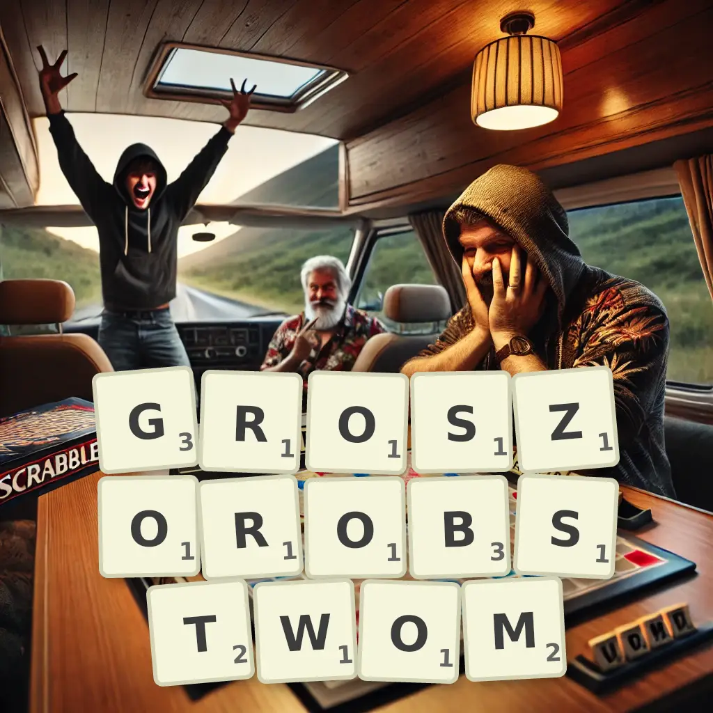 Słowa z liter GROSZORÓBSTWOM