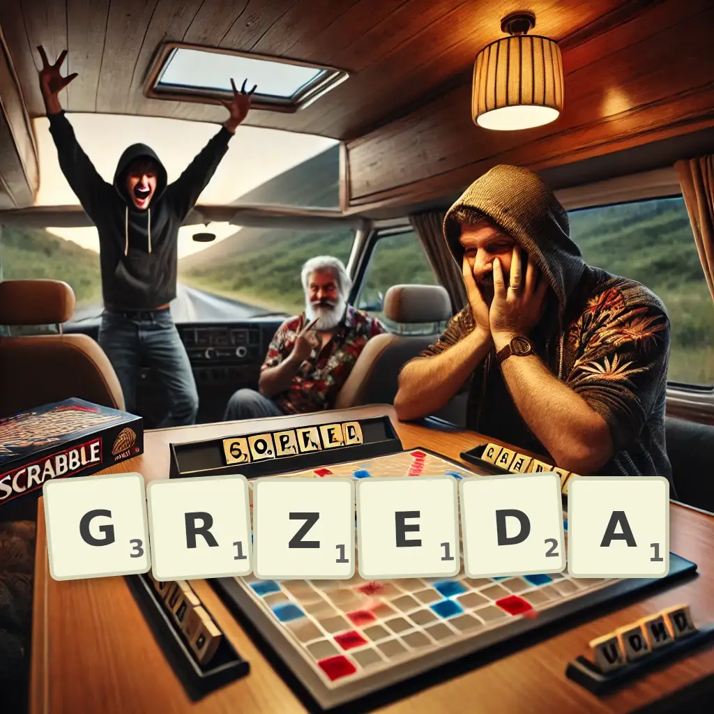 Słowa z liter GRZĘDA