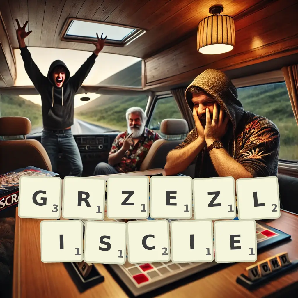 Słowa z liter GRZĘŹLIŚCIE
