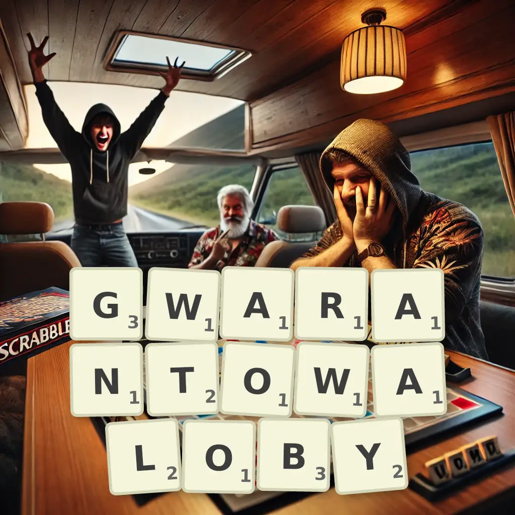 Słowa z liter GWARANTOWAŁOBY