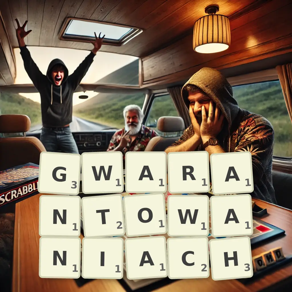 Słowa z liter GWARANTOWANIACH