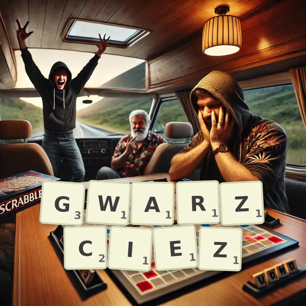 Słowa z liter GWARZCIEŻ