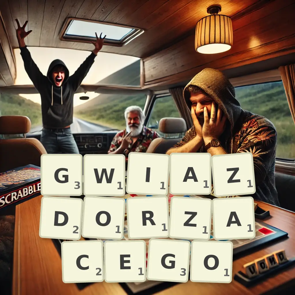 Słowa z liter GWIAZDORZĄCEGO