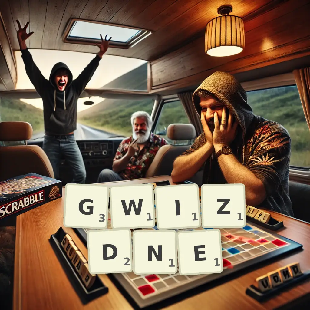Słowa z liter GWIZDNĘ
