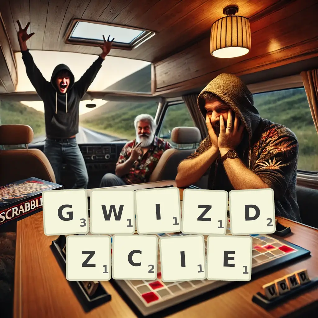 Słowa z liter GWIŻDŻCIE