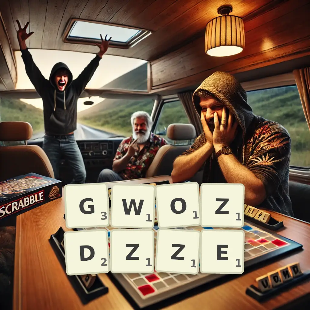 Słowa z liter GWÓŹDŹŻE