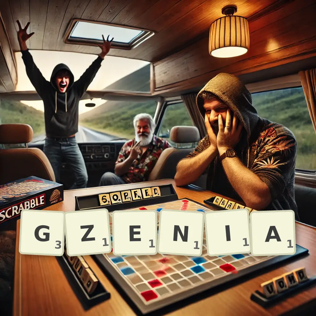 Słowa z liter GŻENIA
