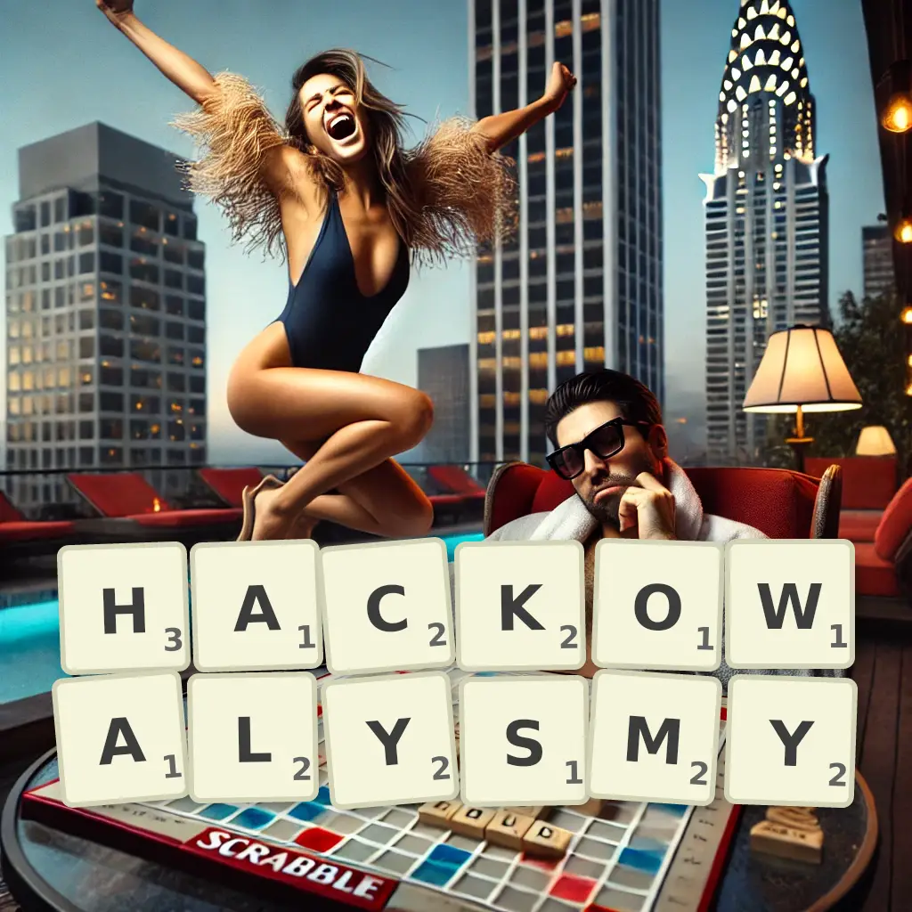 Słowa z liter HACKOWAŁYŚMY