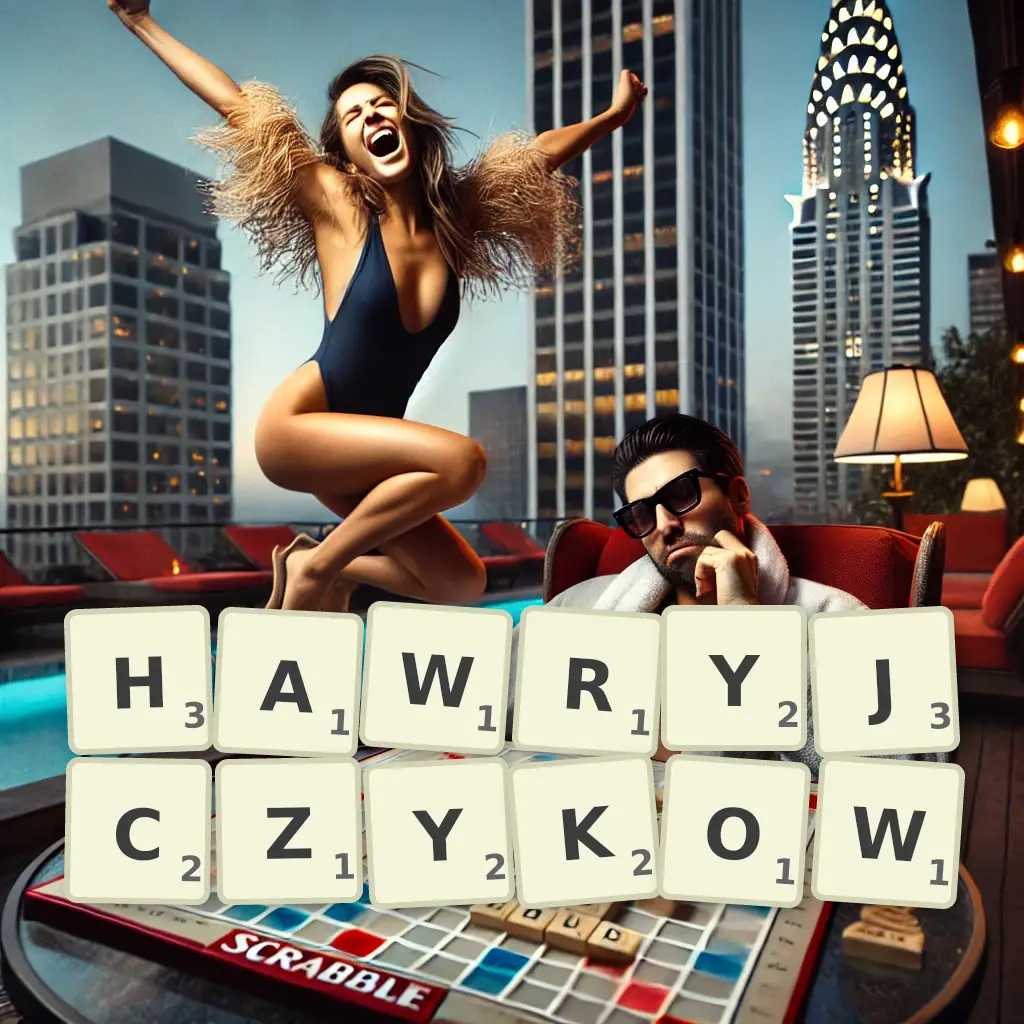 Słowa z liter HAWRYJCZYKÓW