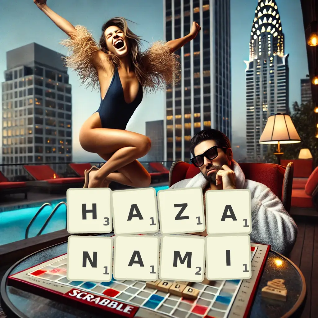 Słowa z liter HAŻANAMI