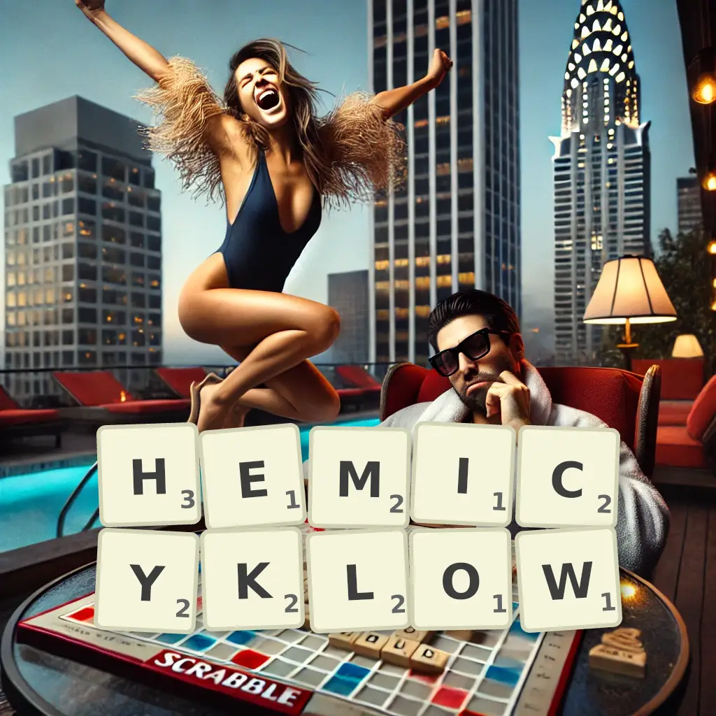 Słowa z liter HEMICYKLÓW