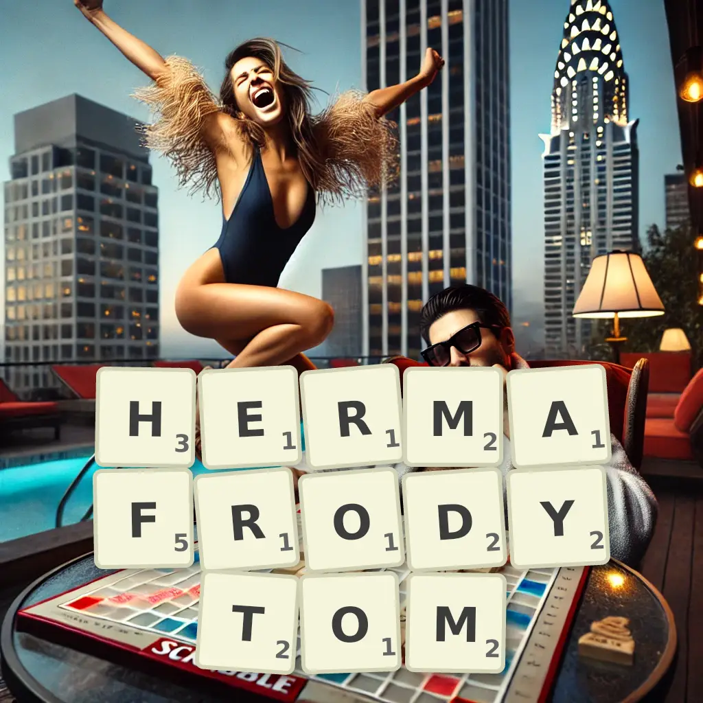 Słowa z liter HERMAFRODYTOM