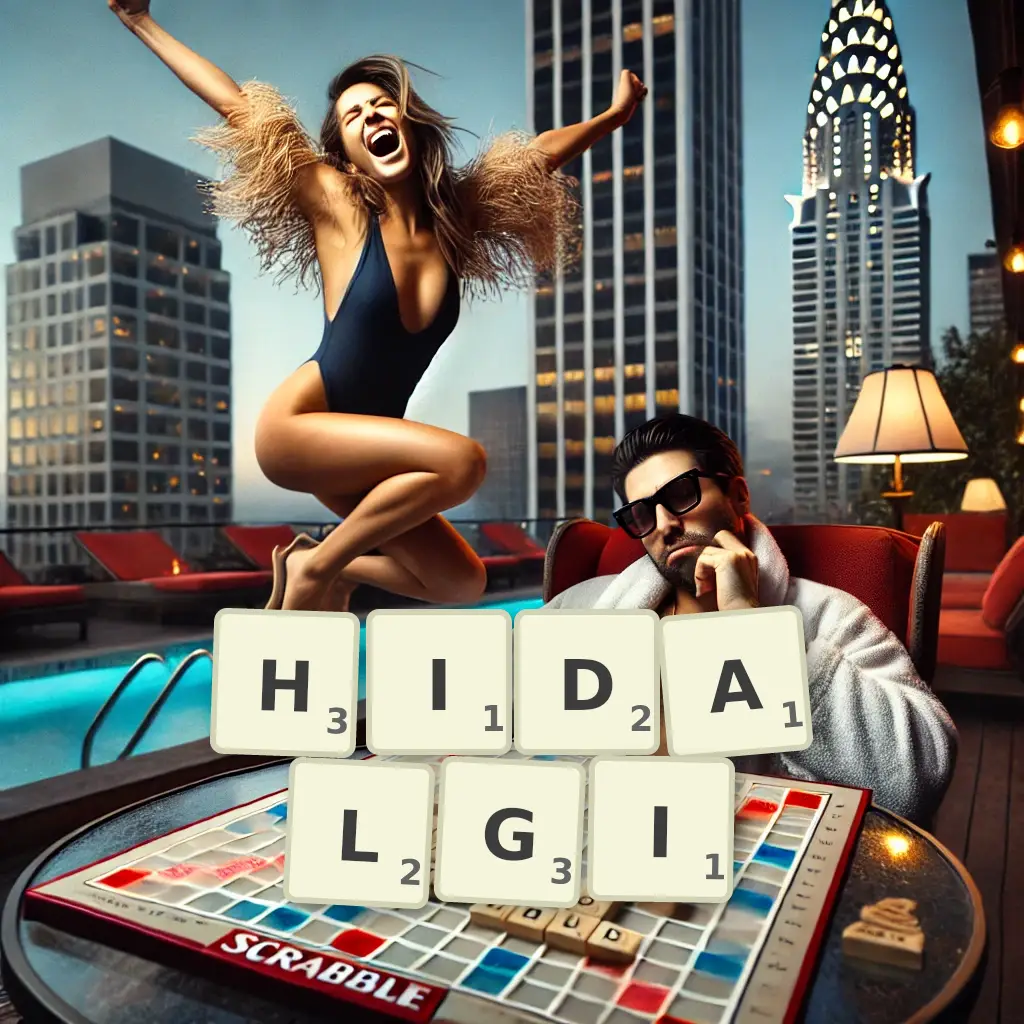 Słowa z liter HIDALGI